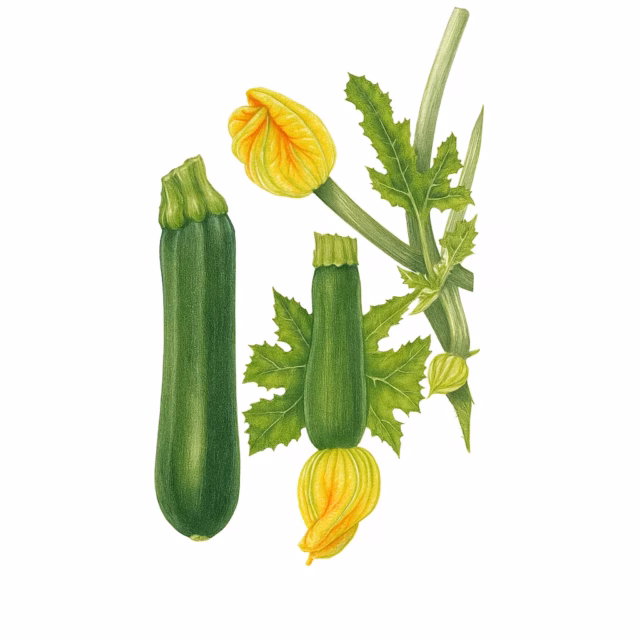 Graines de courge d'été Black Beauty