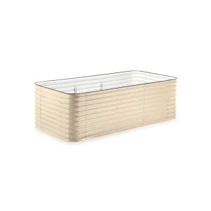 Large Modular Metal Raised Garden Bed Kit - 29” Extra Tall