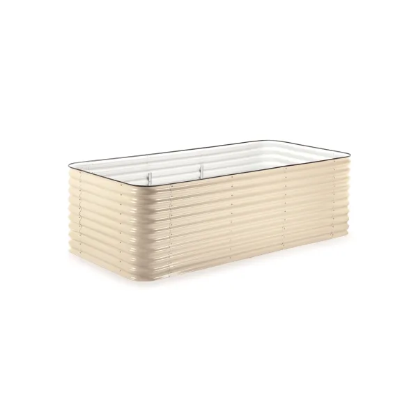 Large Modular Metal Raised Garden Bed Kit - 29” Extra Tall